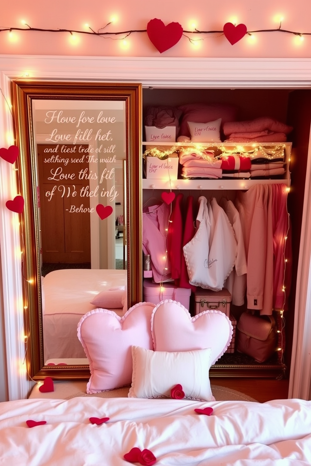 Closet Valentines Day Decorating Ideas 21