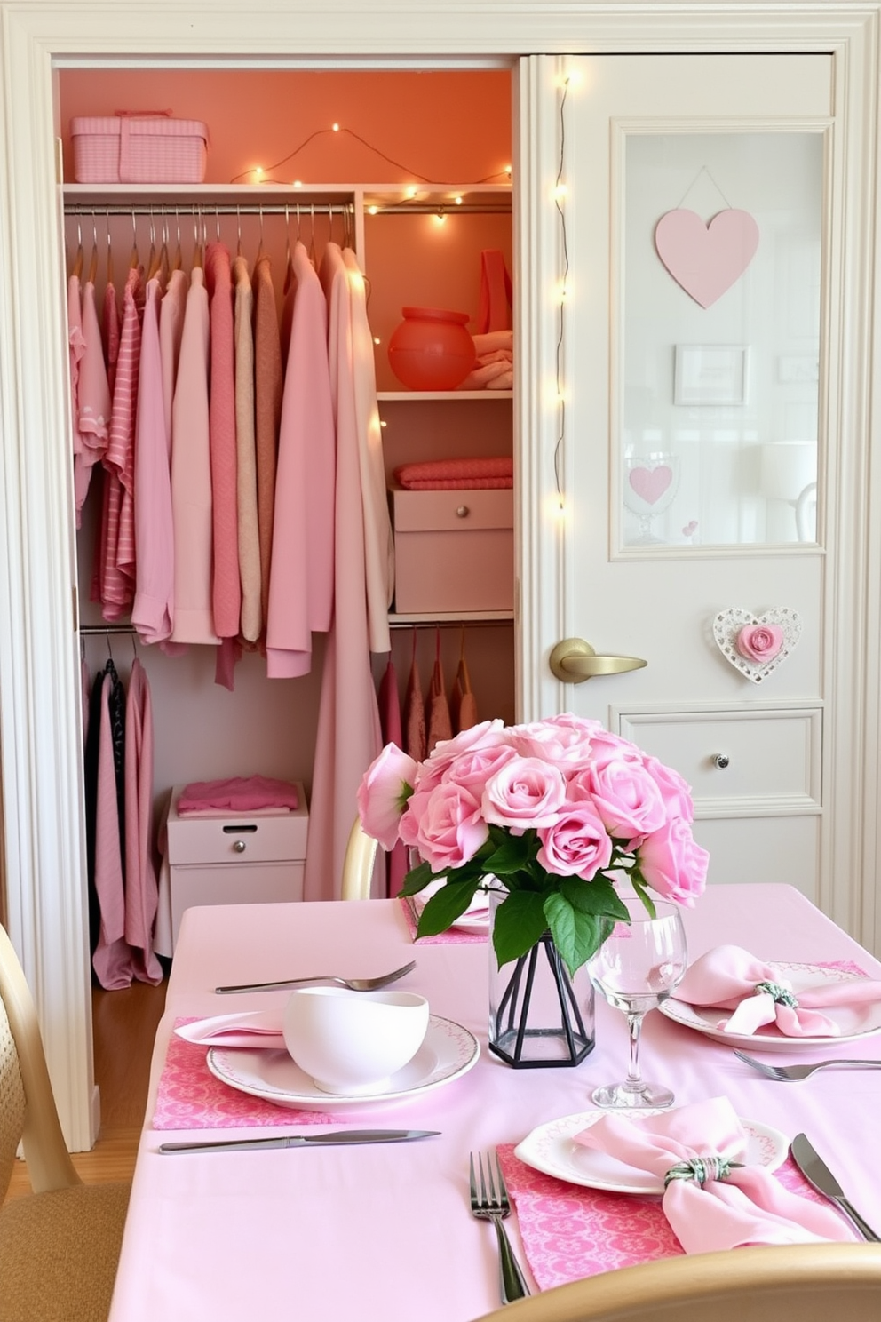 Closet Valentines Day Decorating Ideas 22