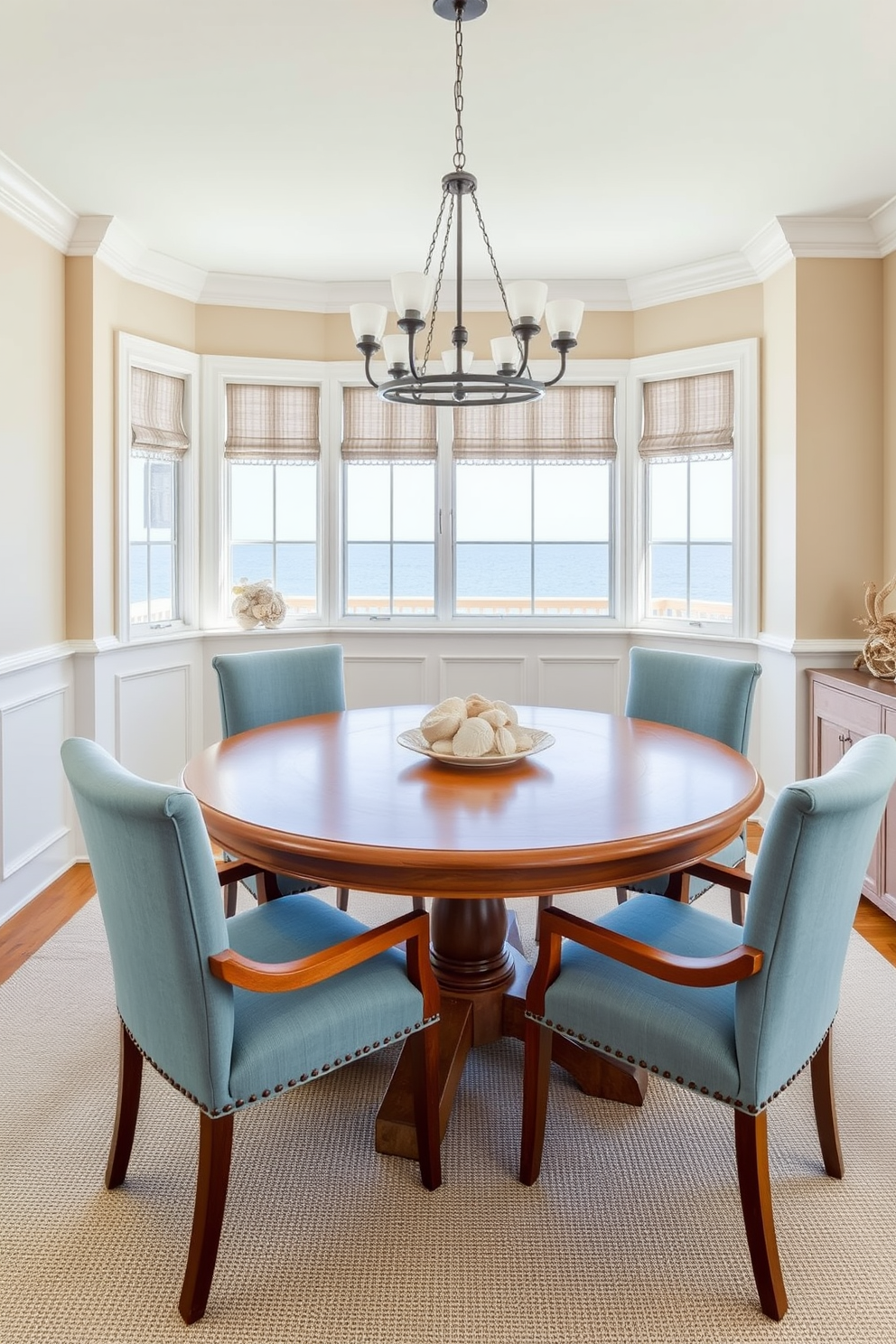 Coastal Dining Room Design Ideas 14