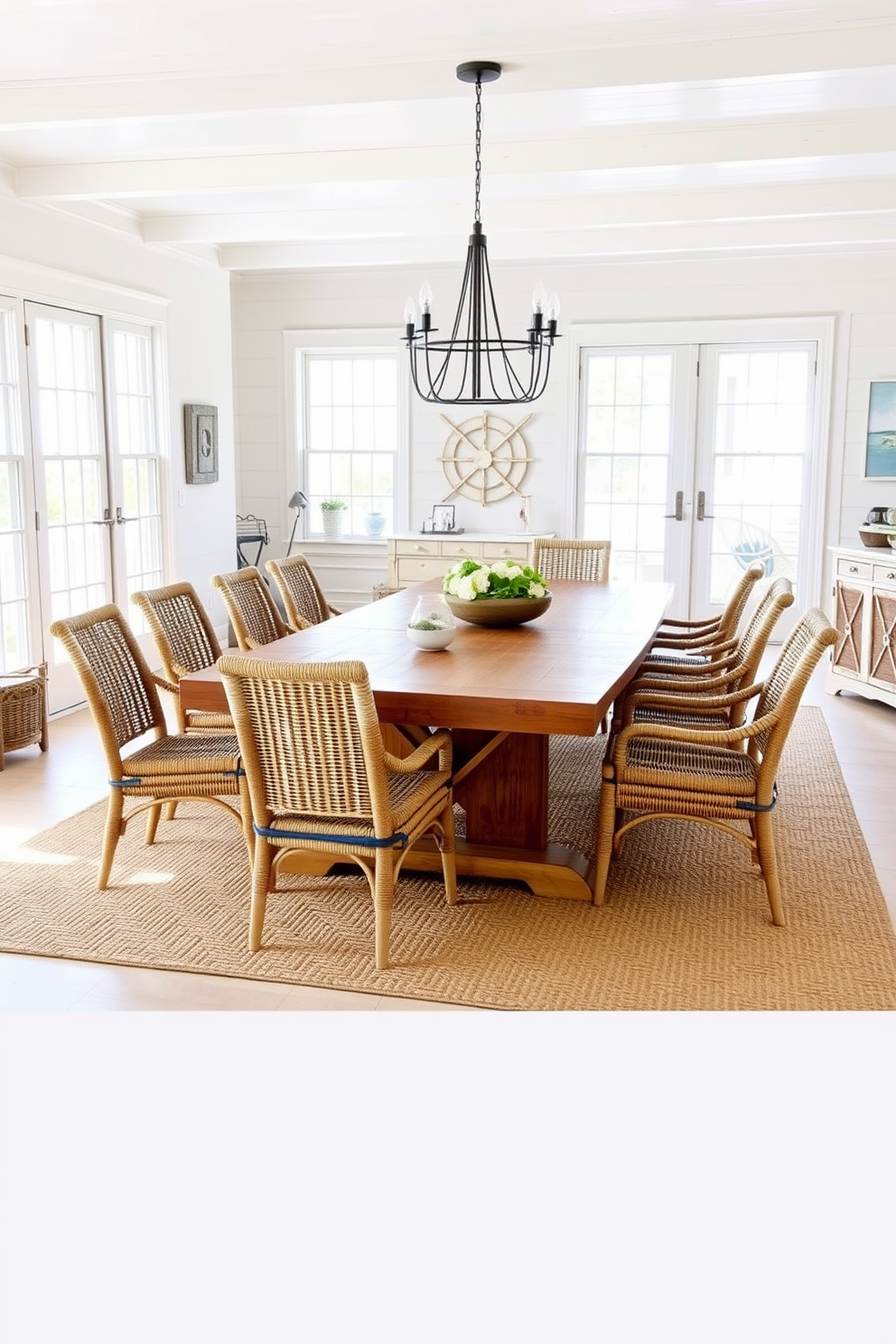 Coastal Dining Room Design Ideas 15