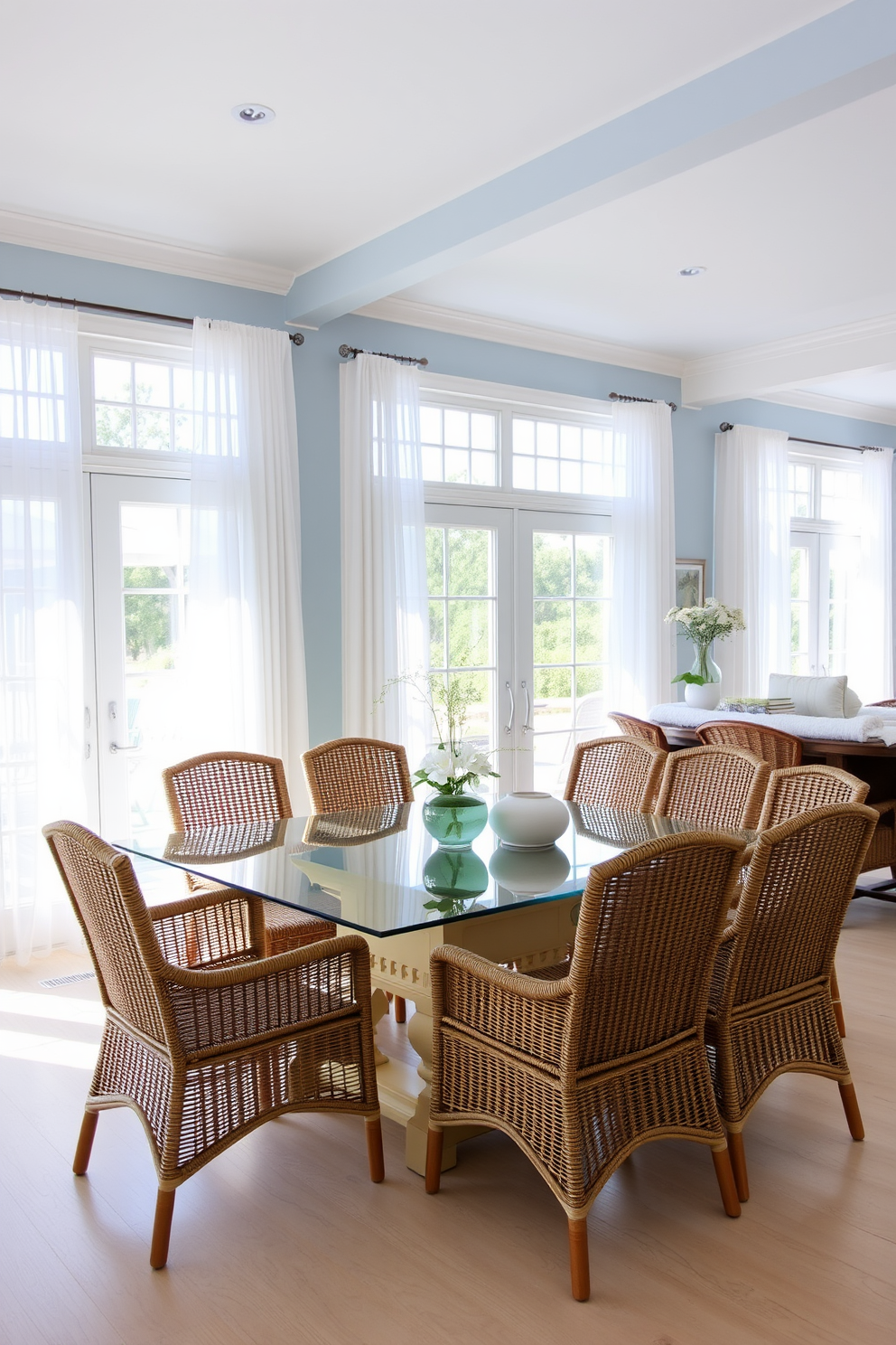 Coastal Dining Room Design Ideas 18