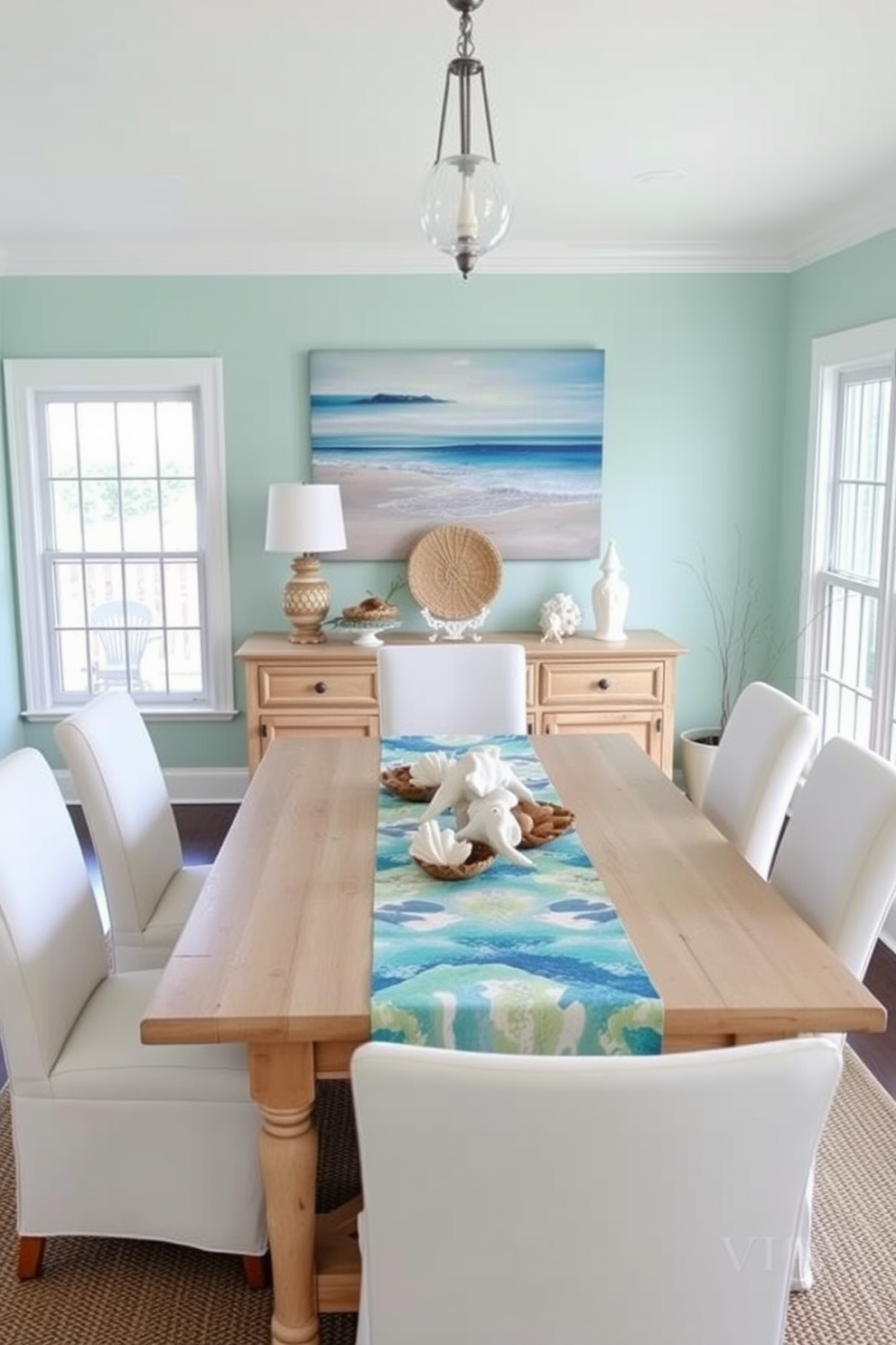 Coastal Dining Room Design Ideas 27