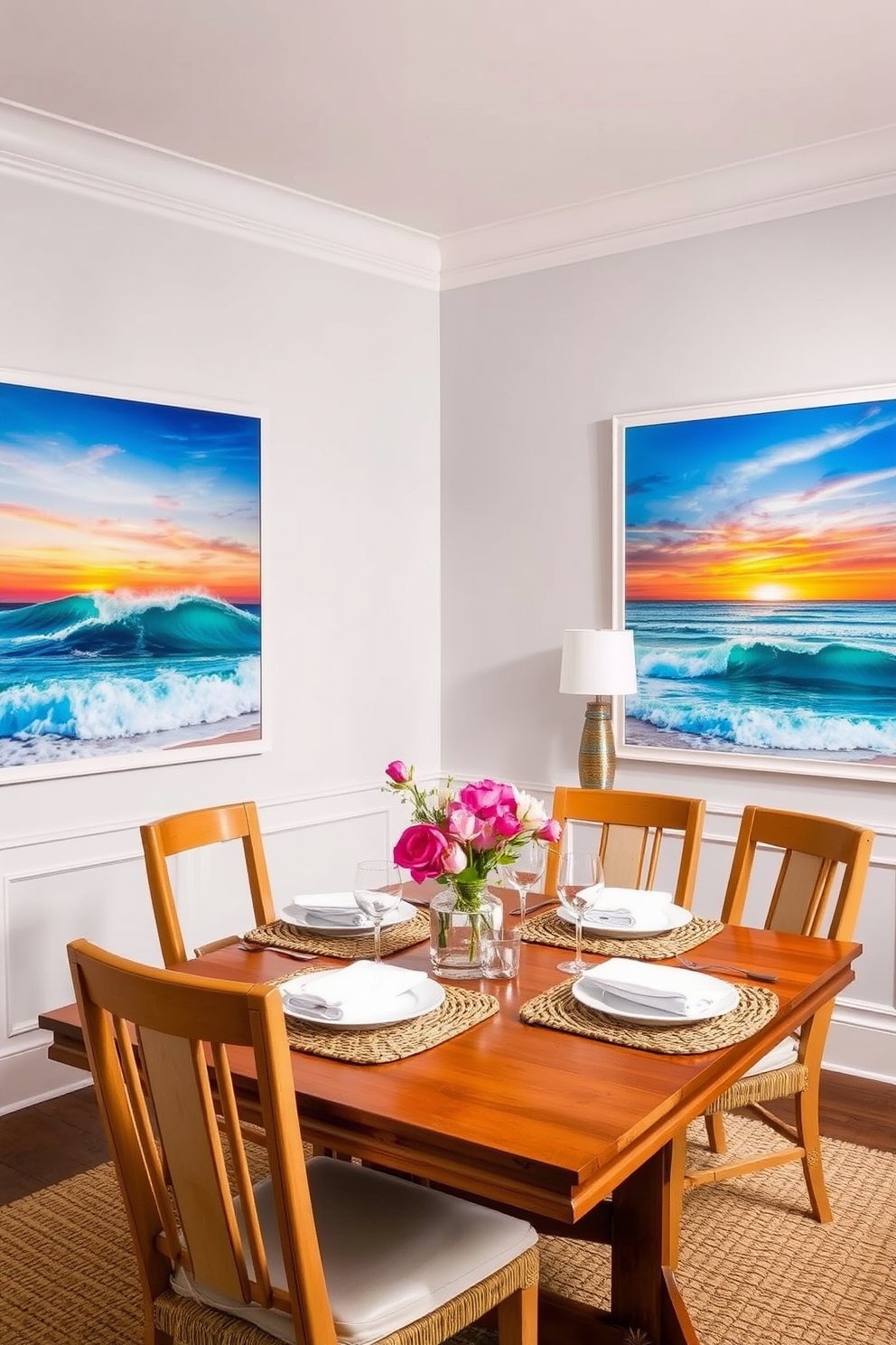 Coastal Dining Room Design Ideas 7