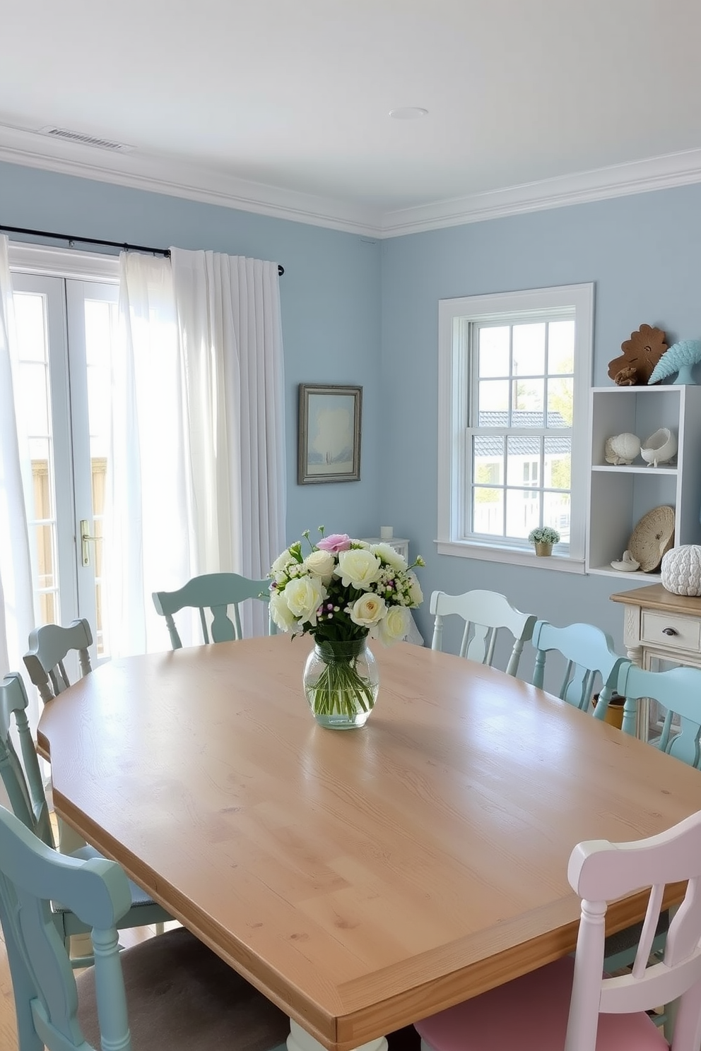 Coastal Dining Room Design Ideas 9