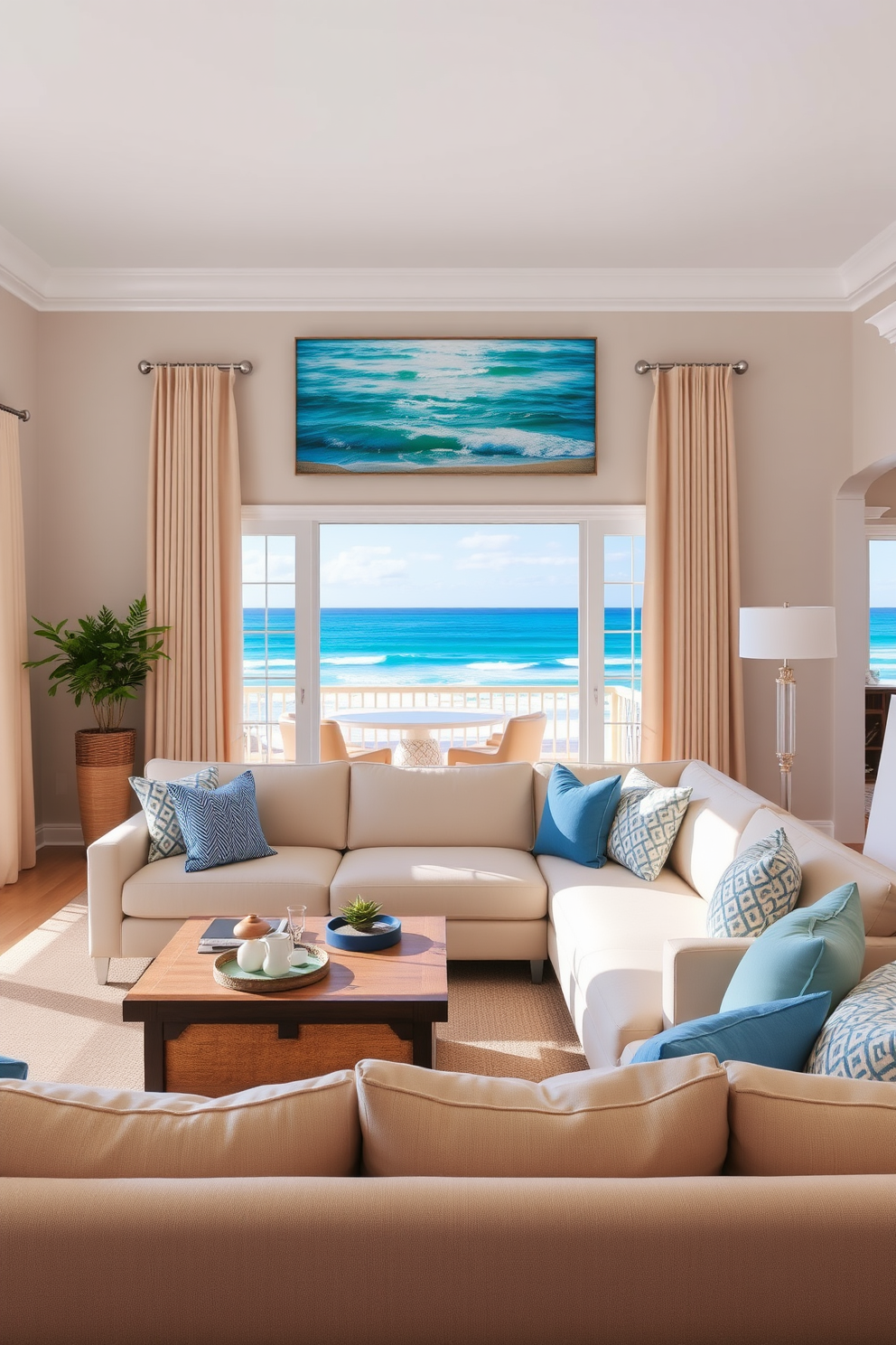 Coastal Living Room Design Ideas 6