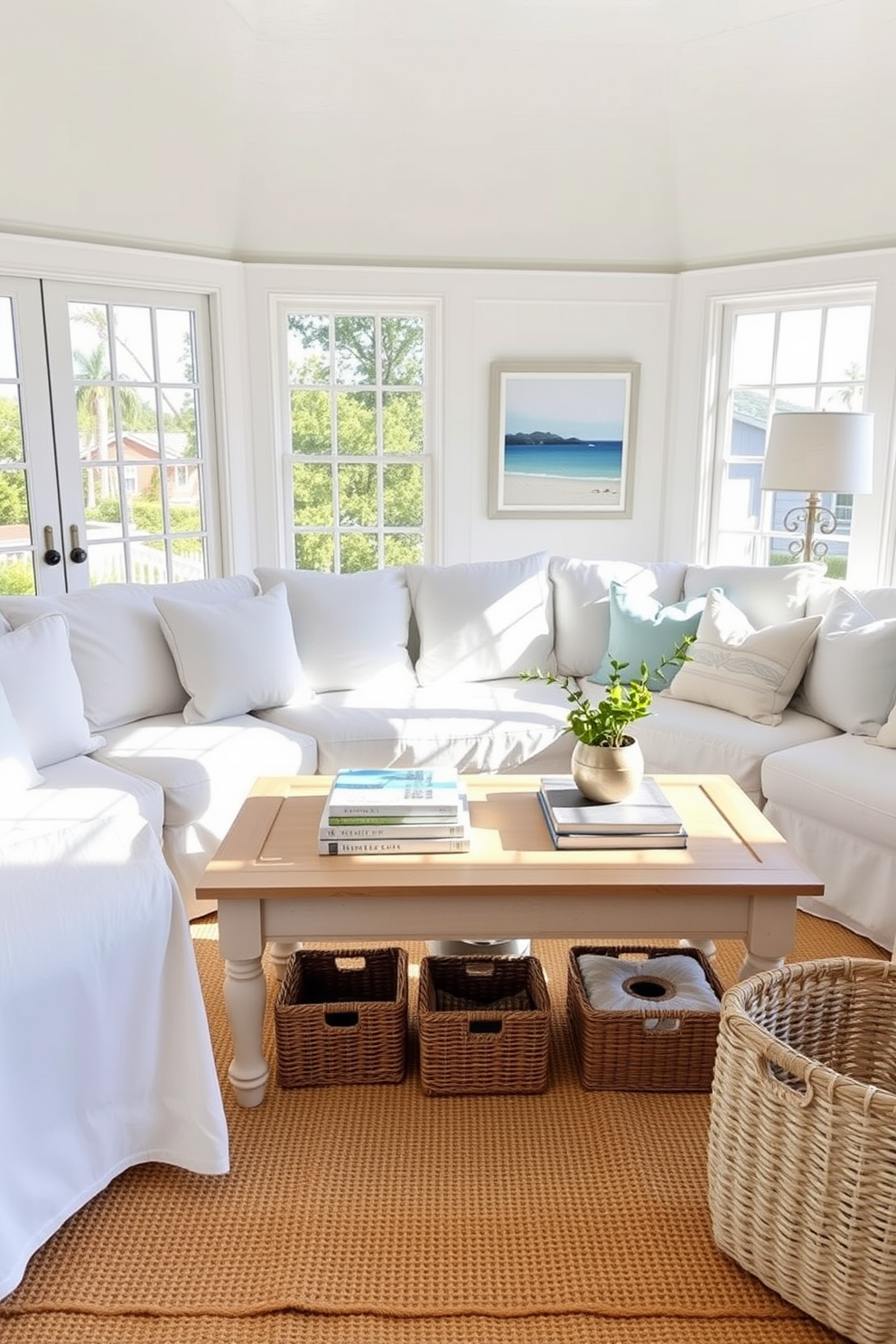 Coastal Living Room Design Ideas 7