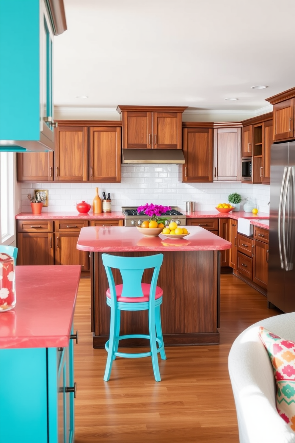 Colorful Kitchen Design Ideas 11