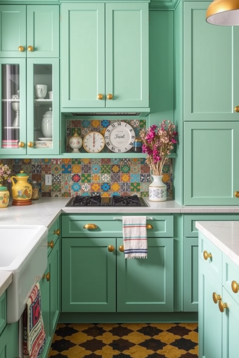 Colorful Kitchen Design Ideas 13