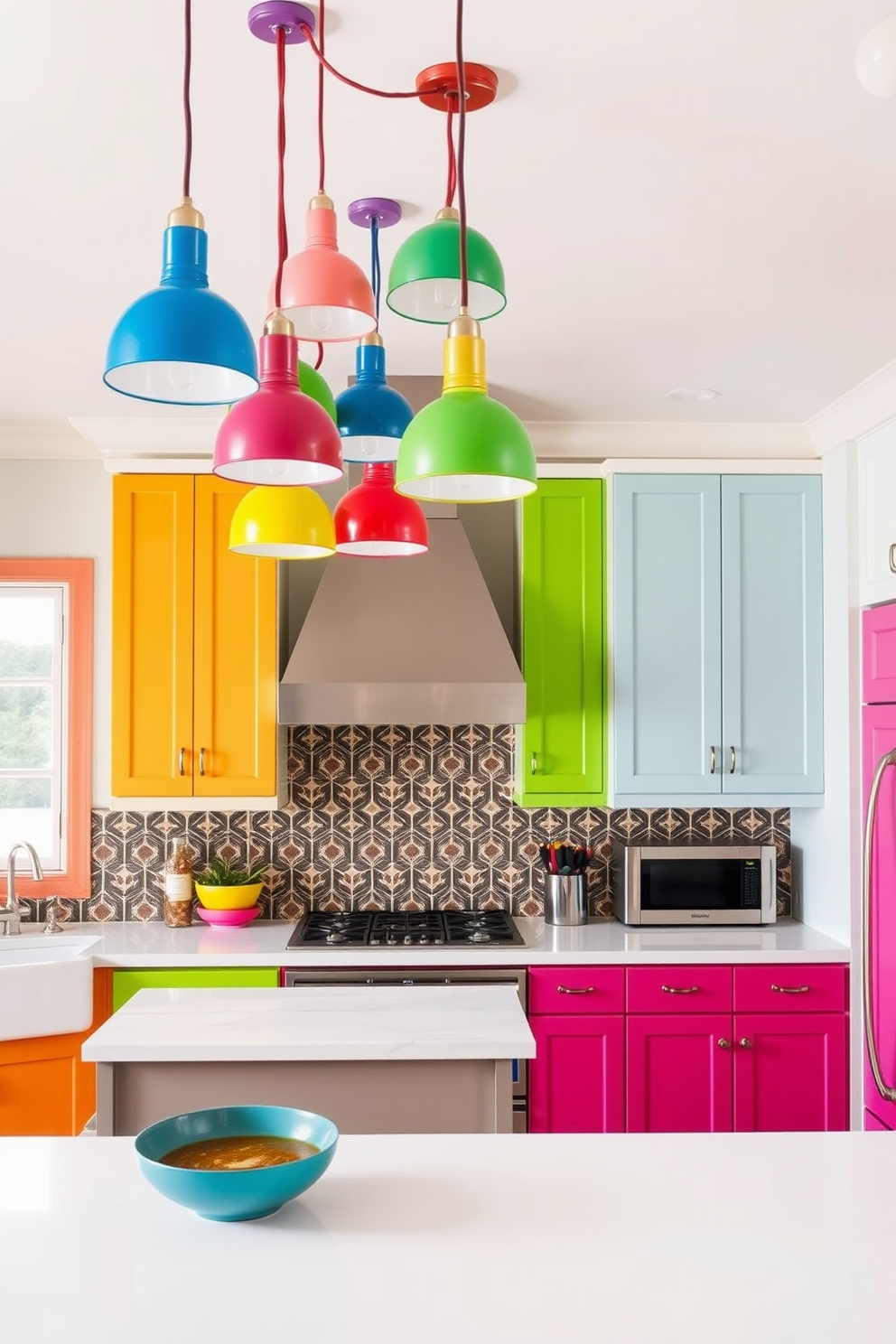 Colorful Kitchen Design Ideas 15