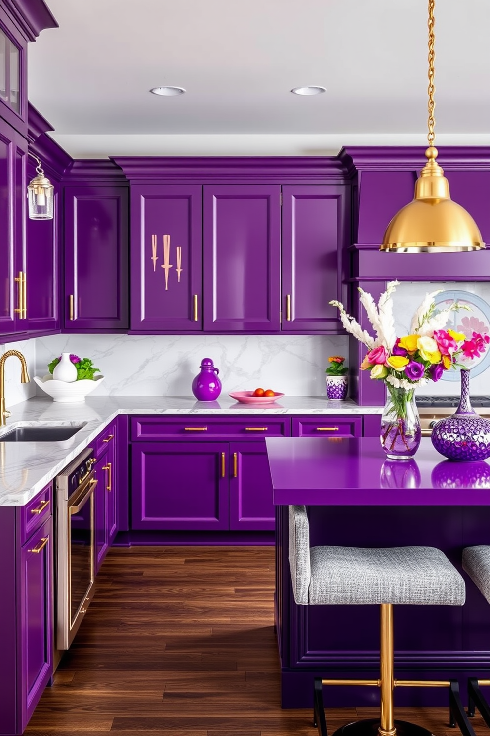 Colorful Kitchen Design Ideas 18