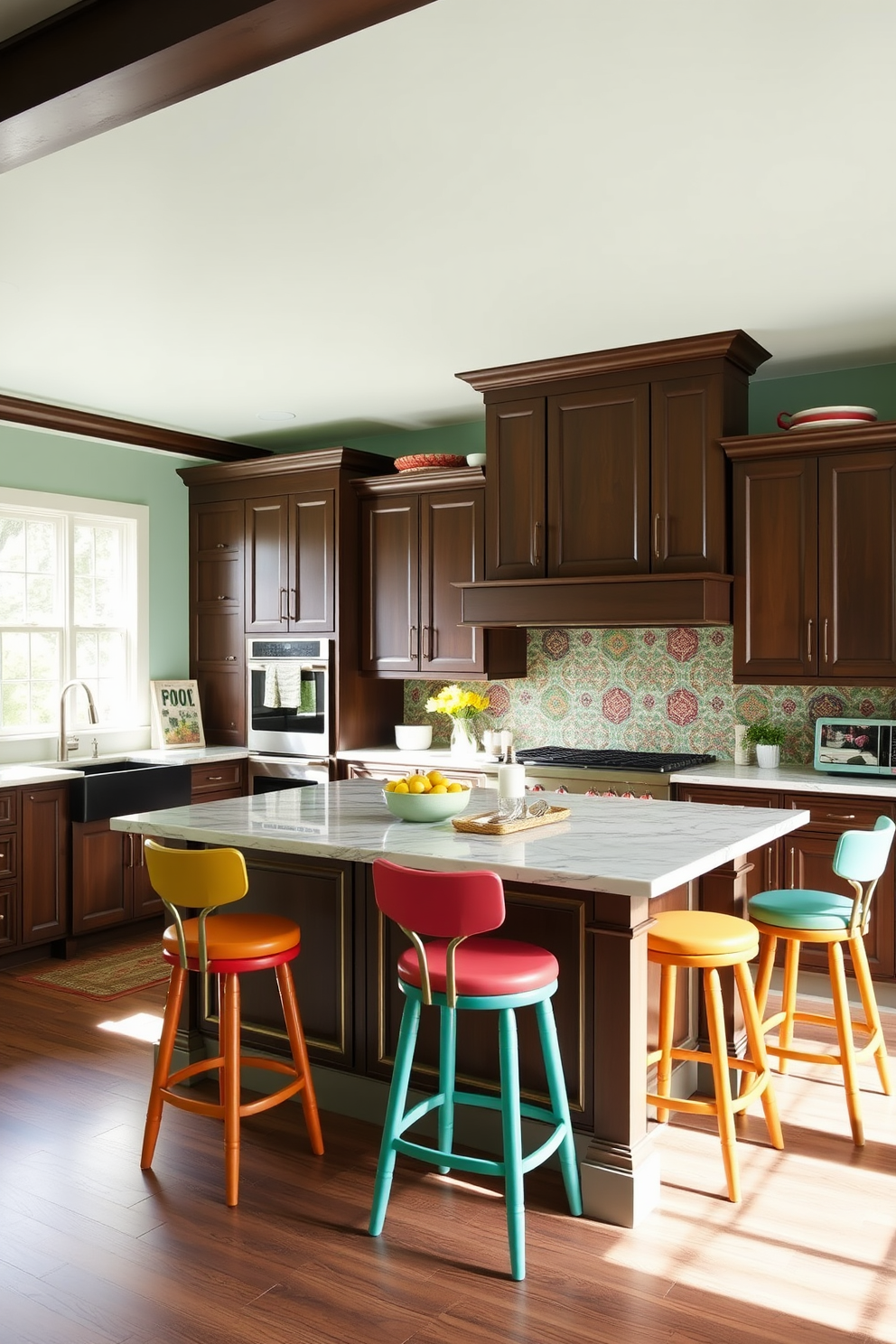 Colorful Kitchen Design Ideas 20