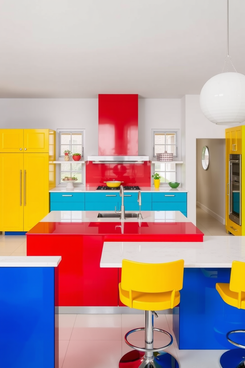 Colorful Kitchen Design Ideas 21