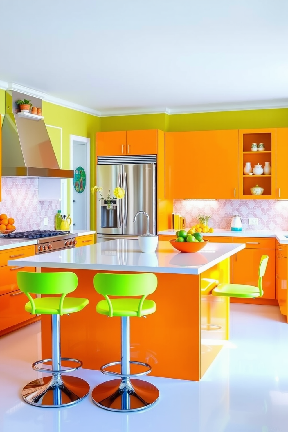 Colorful Kitchen Design Ideas 28