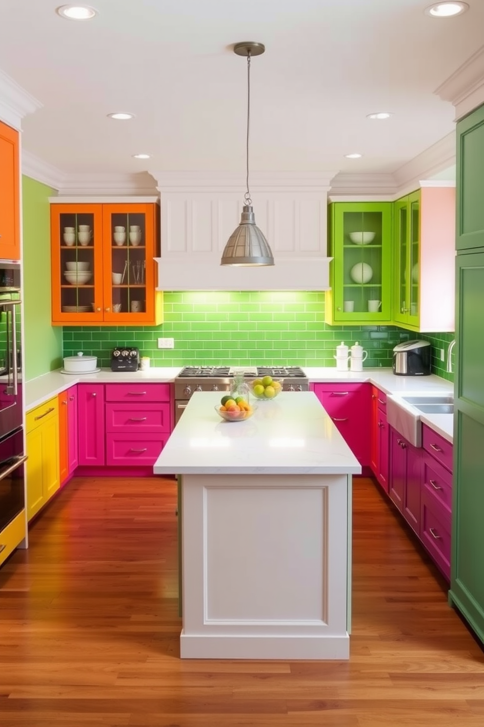 Colorful Kitchen Design Ideas 4