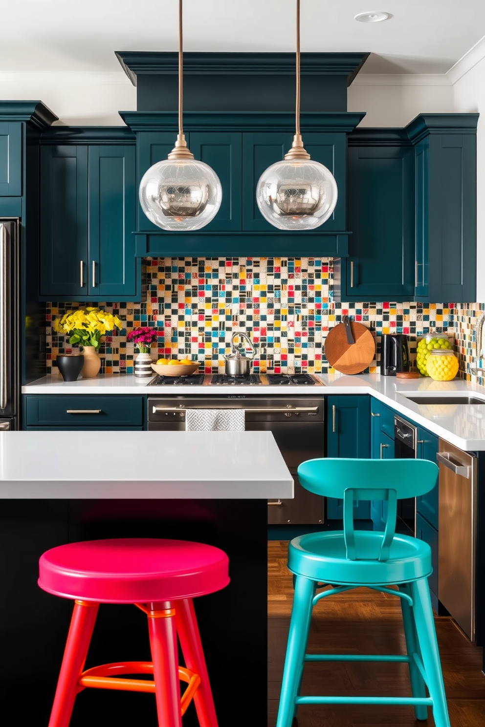 Colorful Kitchen Design Ideas 7