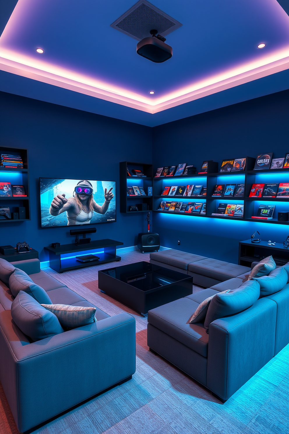 Computer Game Room Design Ideas 15