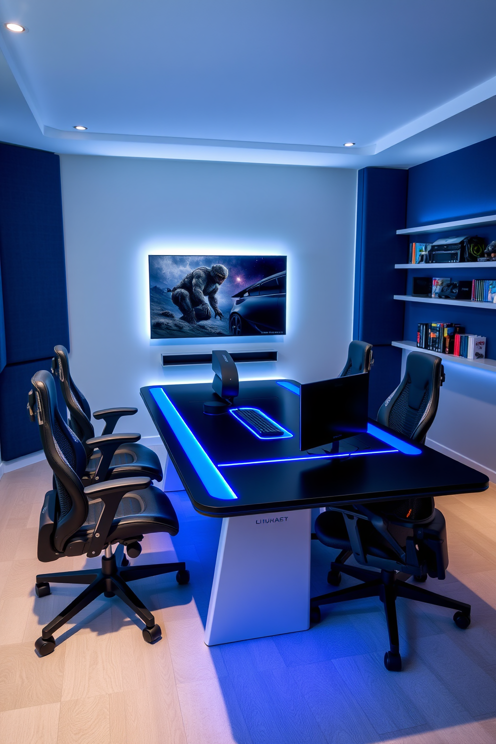 Computer Game Room Design Ideas 16