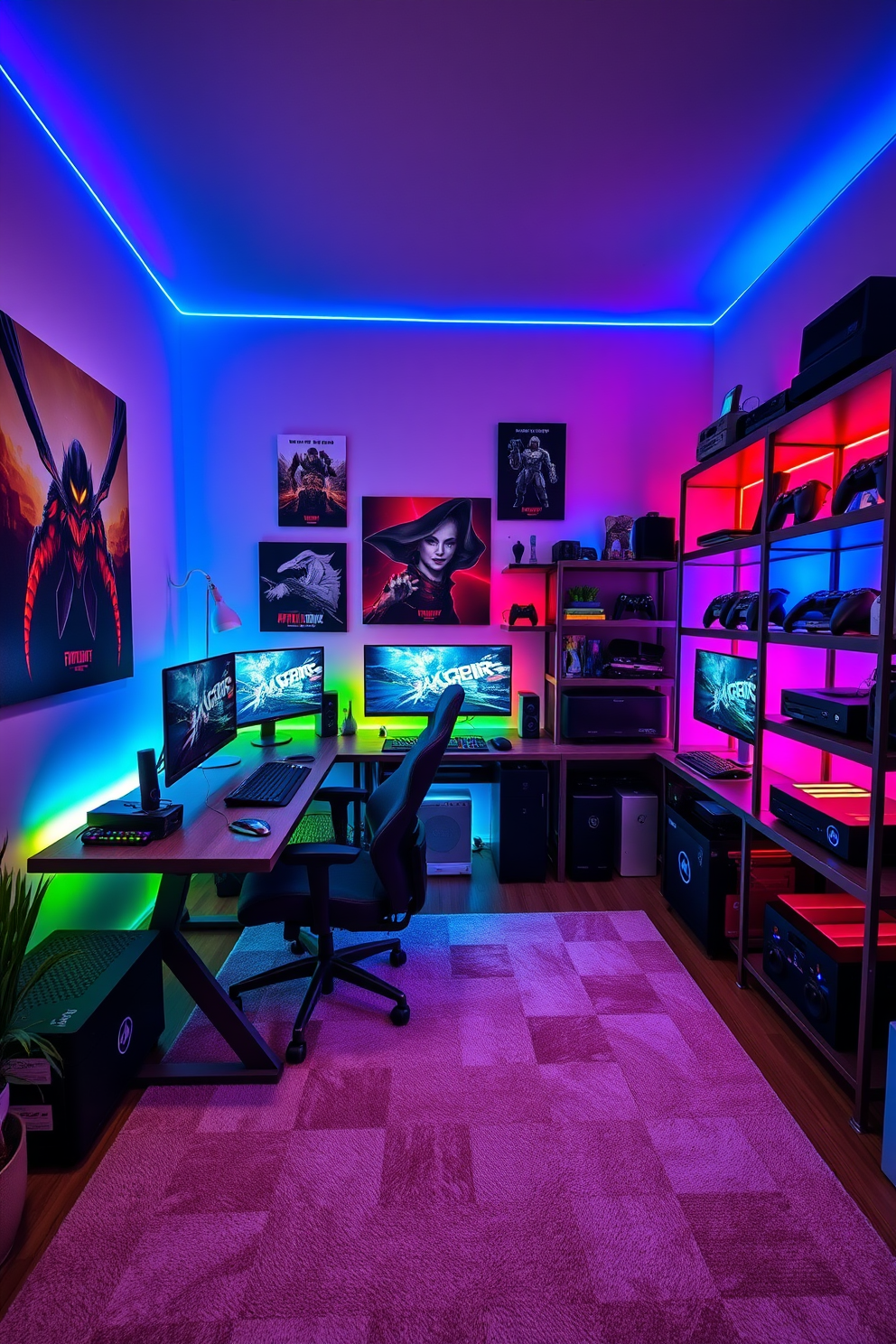 Computer Game Room Design Ideas 2