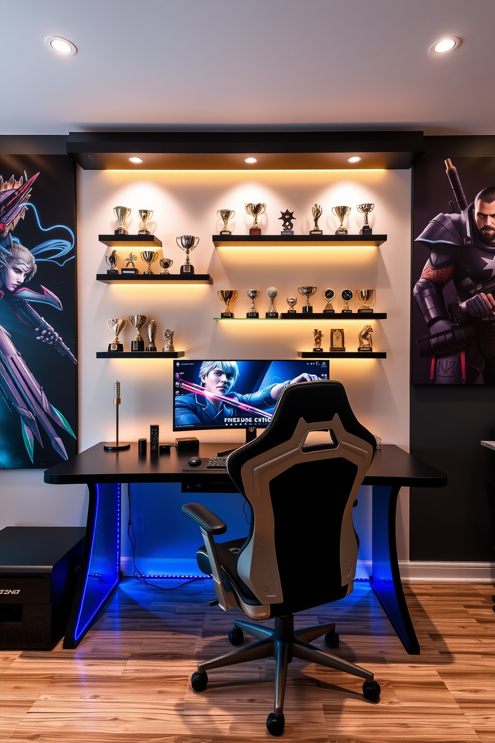 Computer Game Room Design Ideas 28