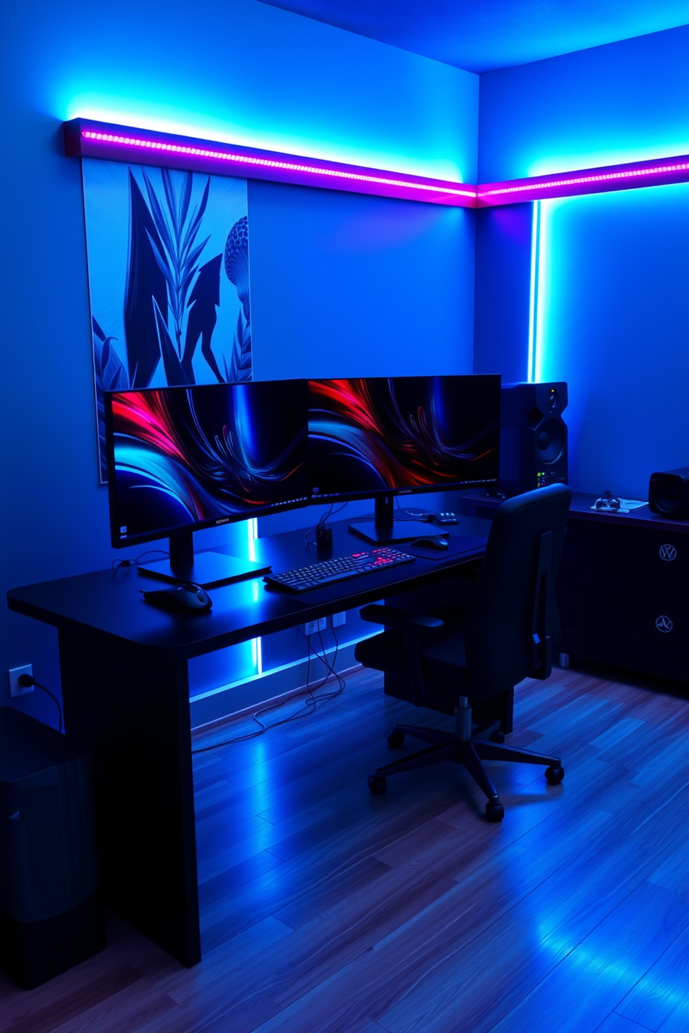 Computer Game Room Design Ideas 7