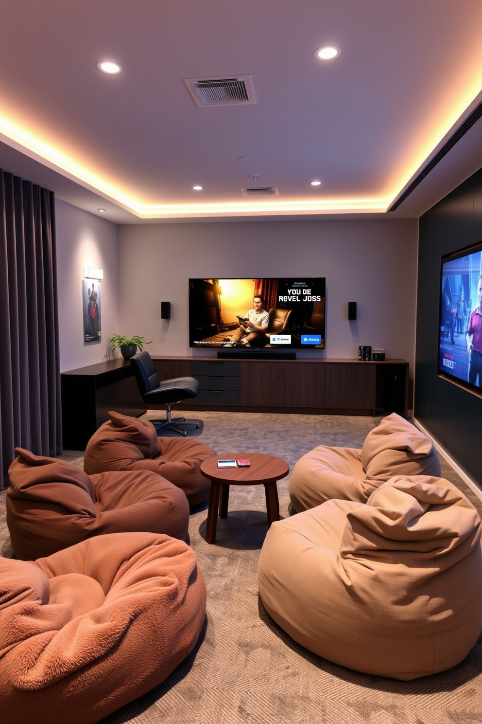 Contemporary Game Room Design Ideas 10