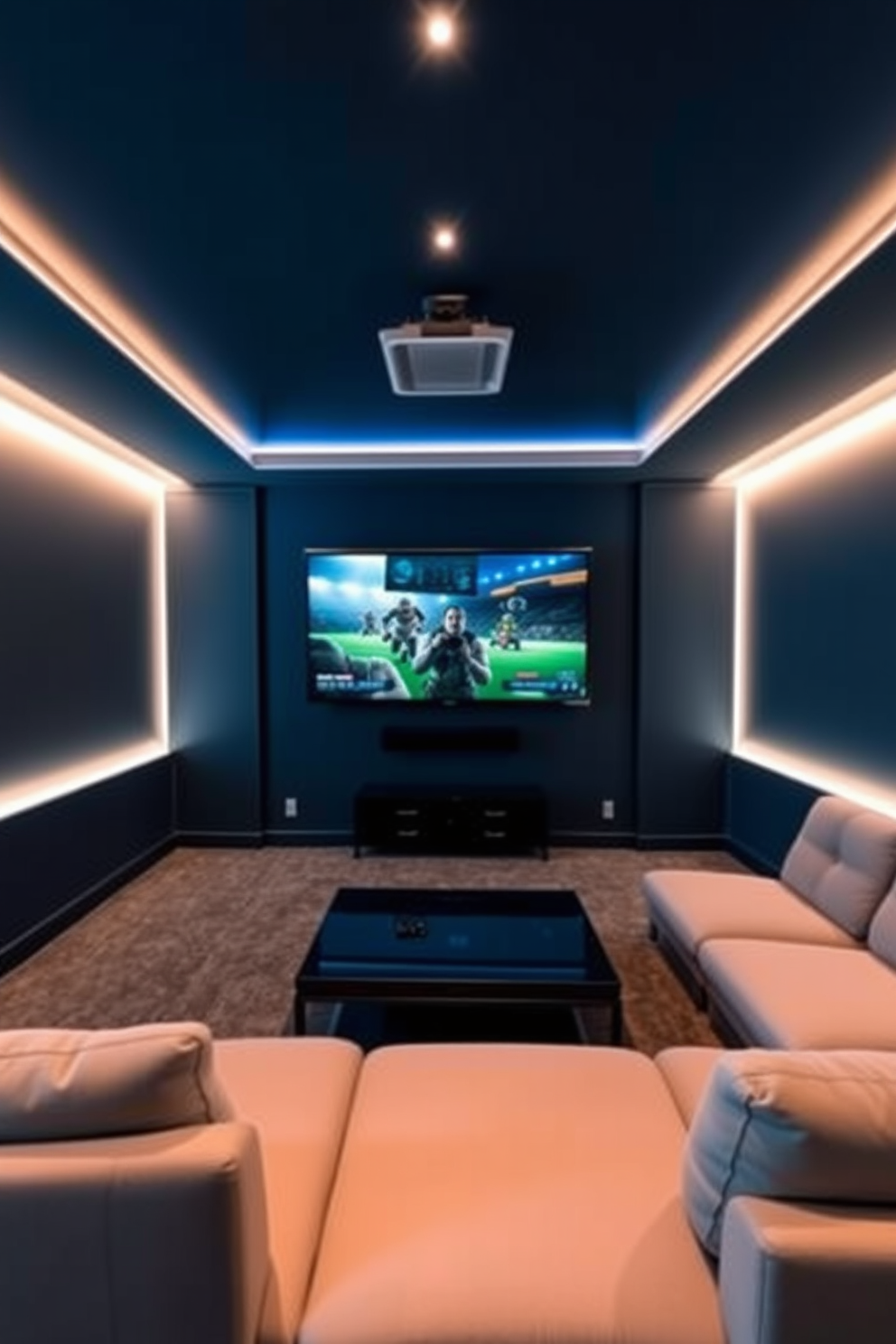 Contemporary Game Room Design Ideas 11