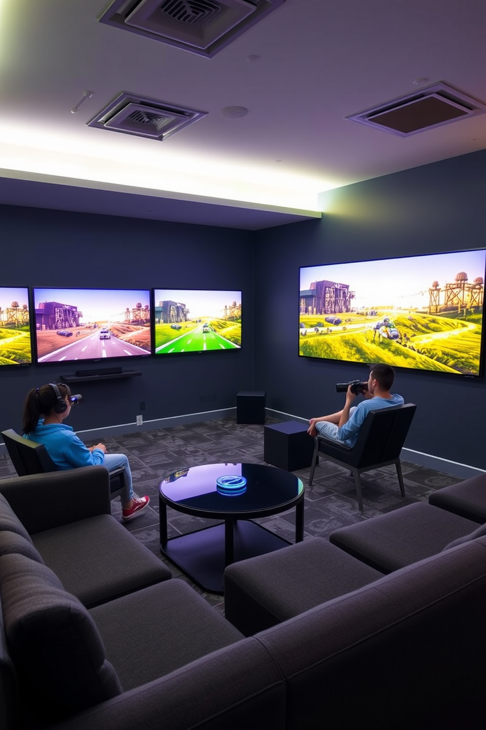 Contemporary Game Room Design Ideas 18