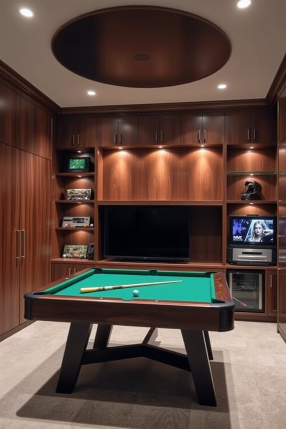 Contemporary Game Room Design Ideas 19