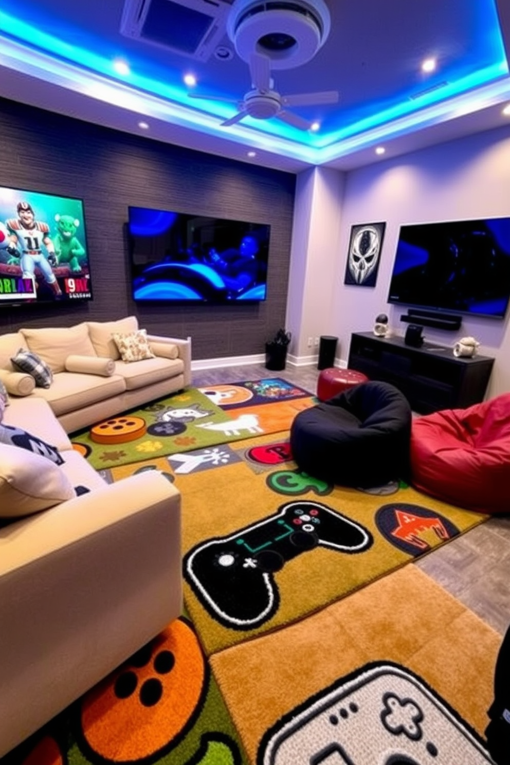 Contemporary Game Room Design Ideas 21