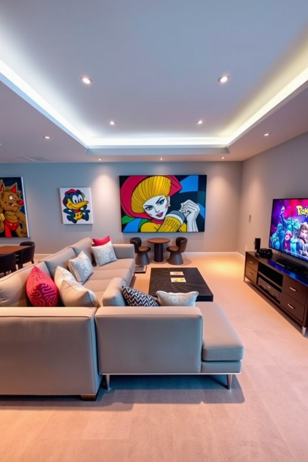 Contemporary Game Room Design Ideas 3