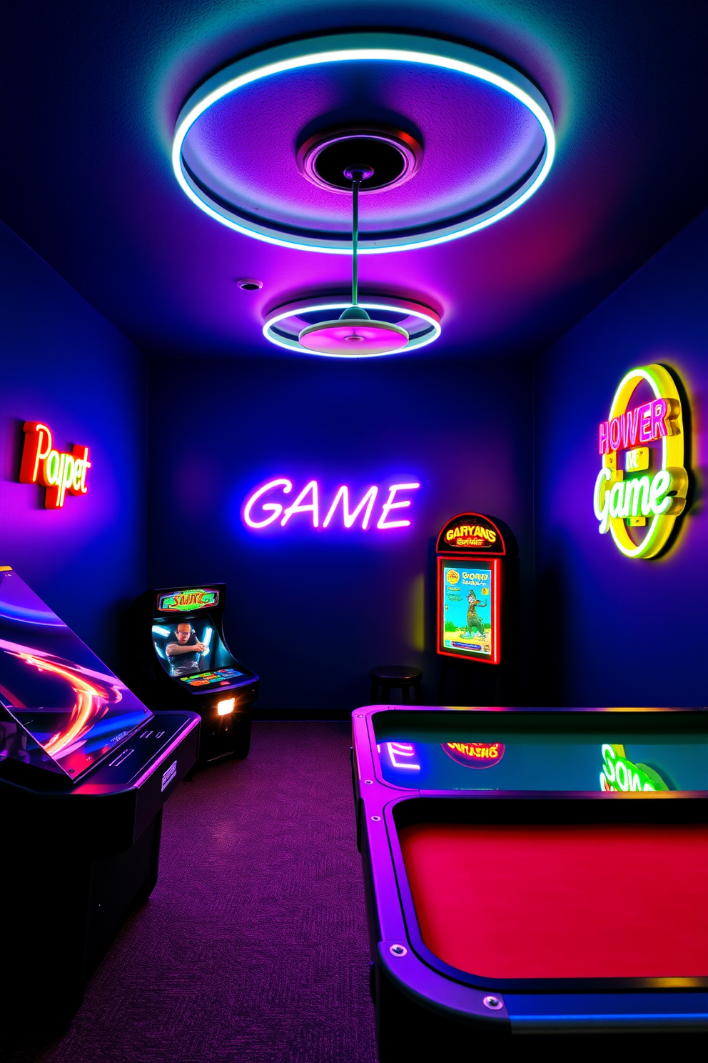 Contemporary Game Room Design Ideas 5