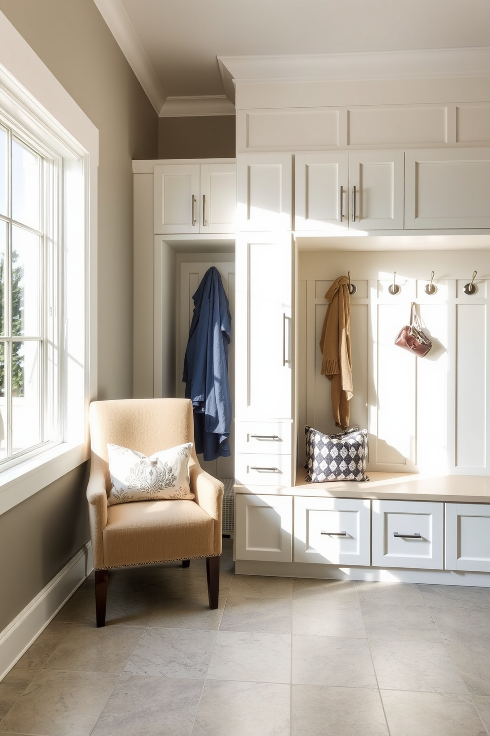 Contemporary Mudroom Design Ideas 16