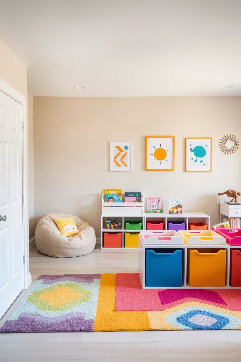 Contemporary Playroom Design Ideas 1