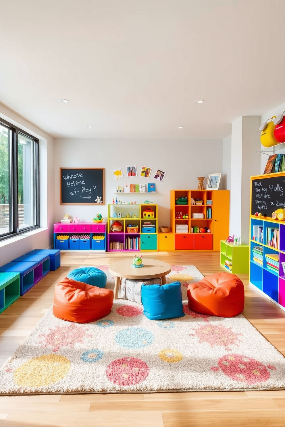 Contemporary Playroom Design Ideas 18