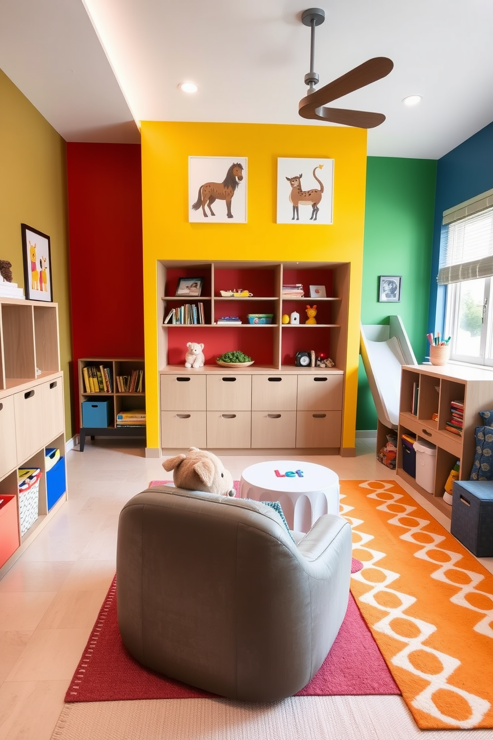 Contemporary Playroom Design Ideas 21