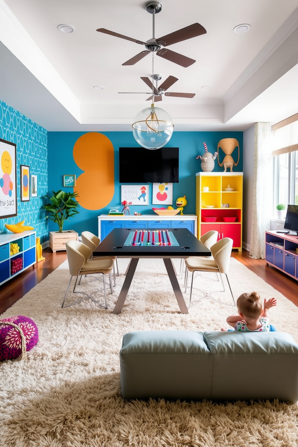 Contemporary Playroom Design Ideas 28