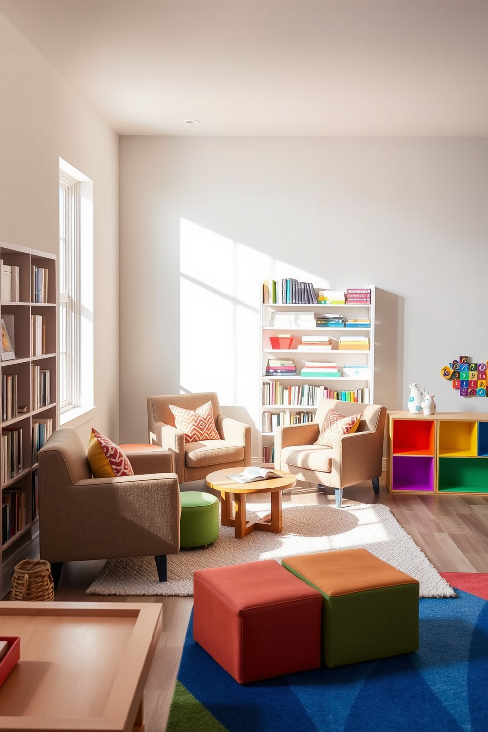 Contemporary Playroom Design Ideas 4