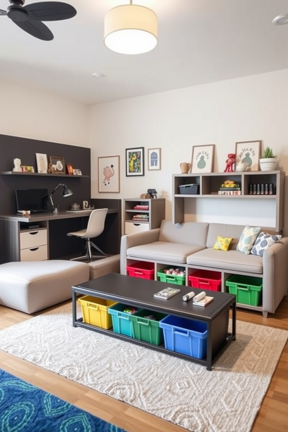 Contemporary Playroom Design Ideas 5