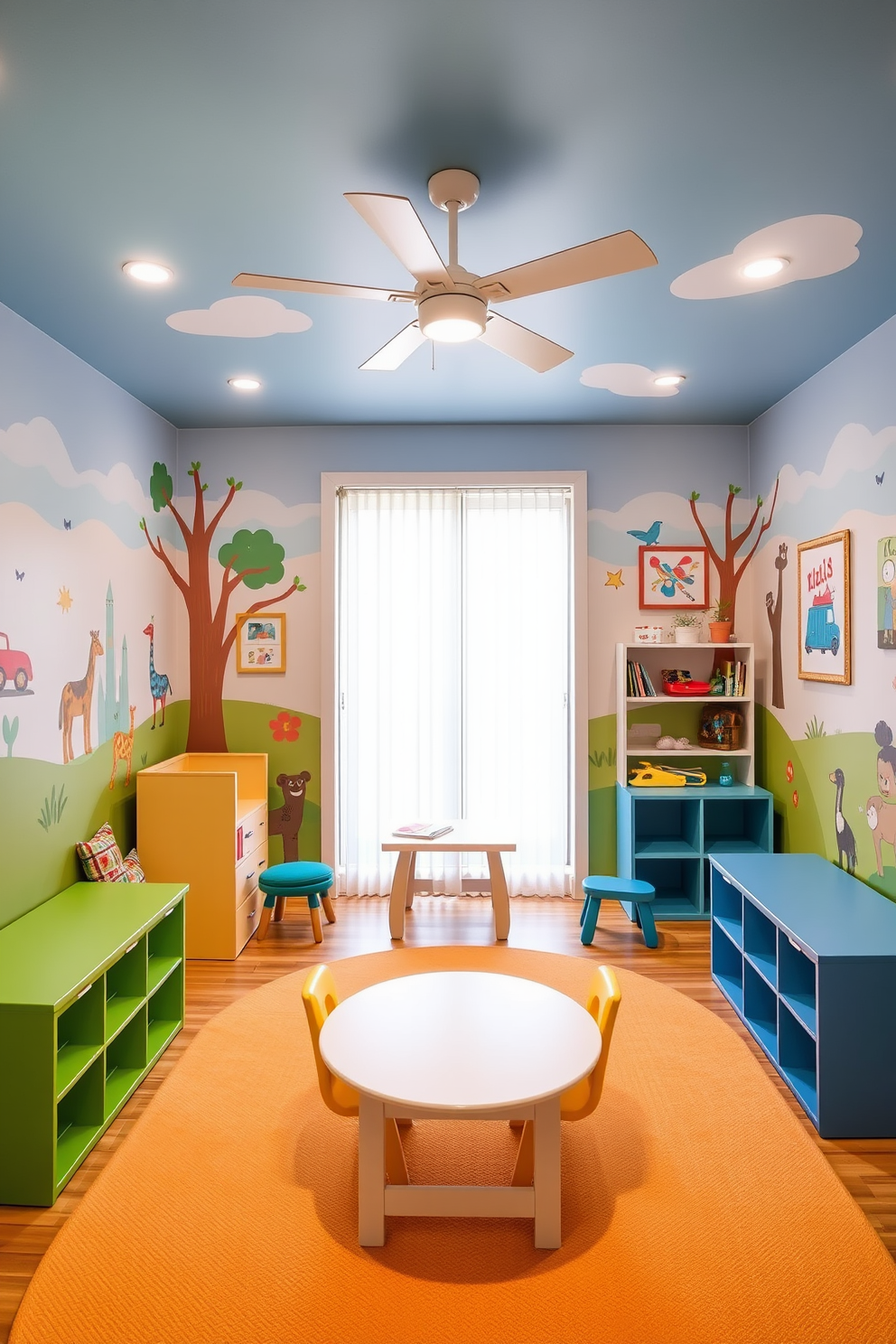 Contemporary Playroom Design Ideas 6