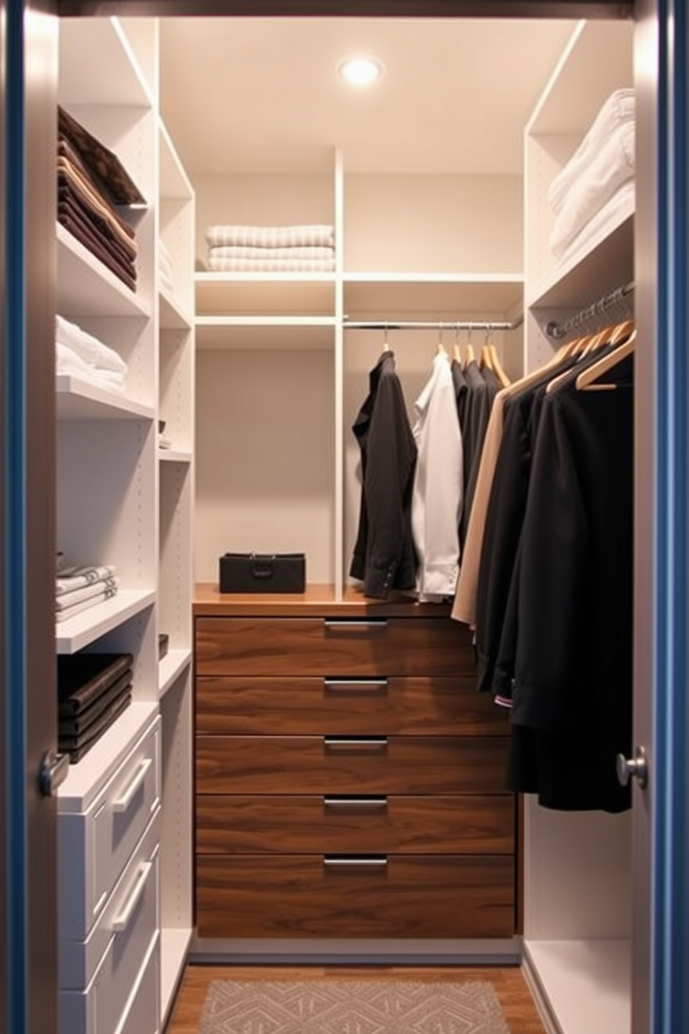 Contemporary Walk In Closet Design Ideas 11