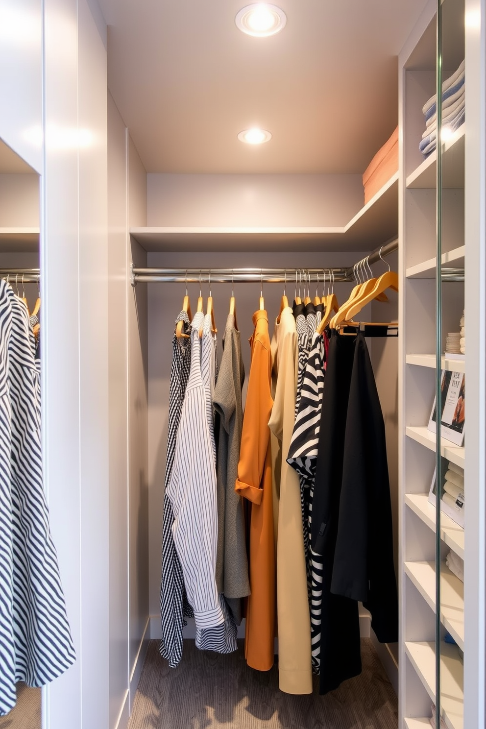 Contemporary Walk In Closet Design Ideas 19