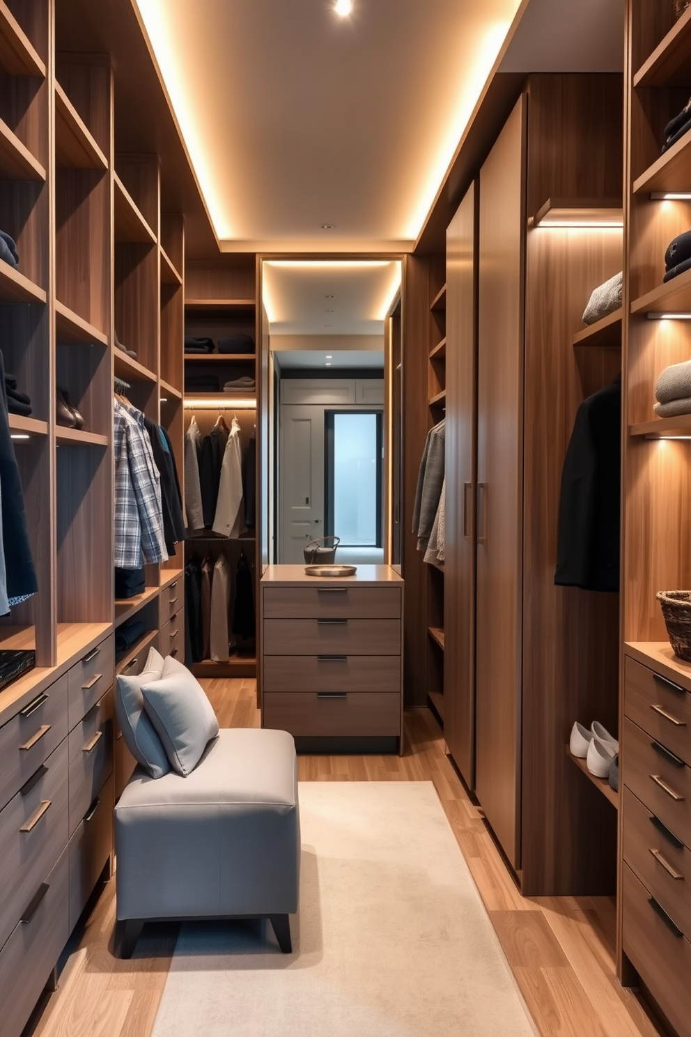 Contemporary Walk In Closet Design Ideas 23