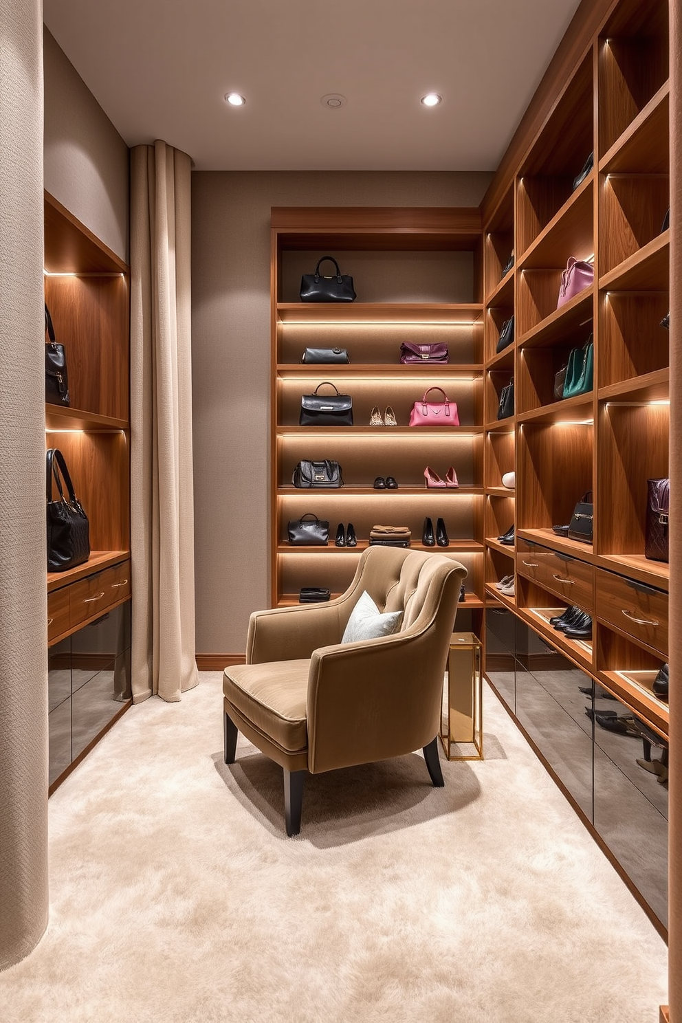 Contemporary Walk In Closet Design Ideas 27