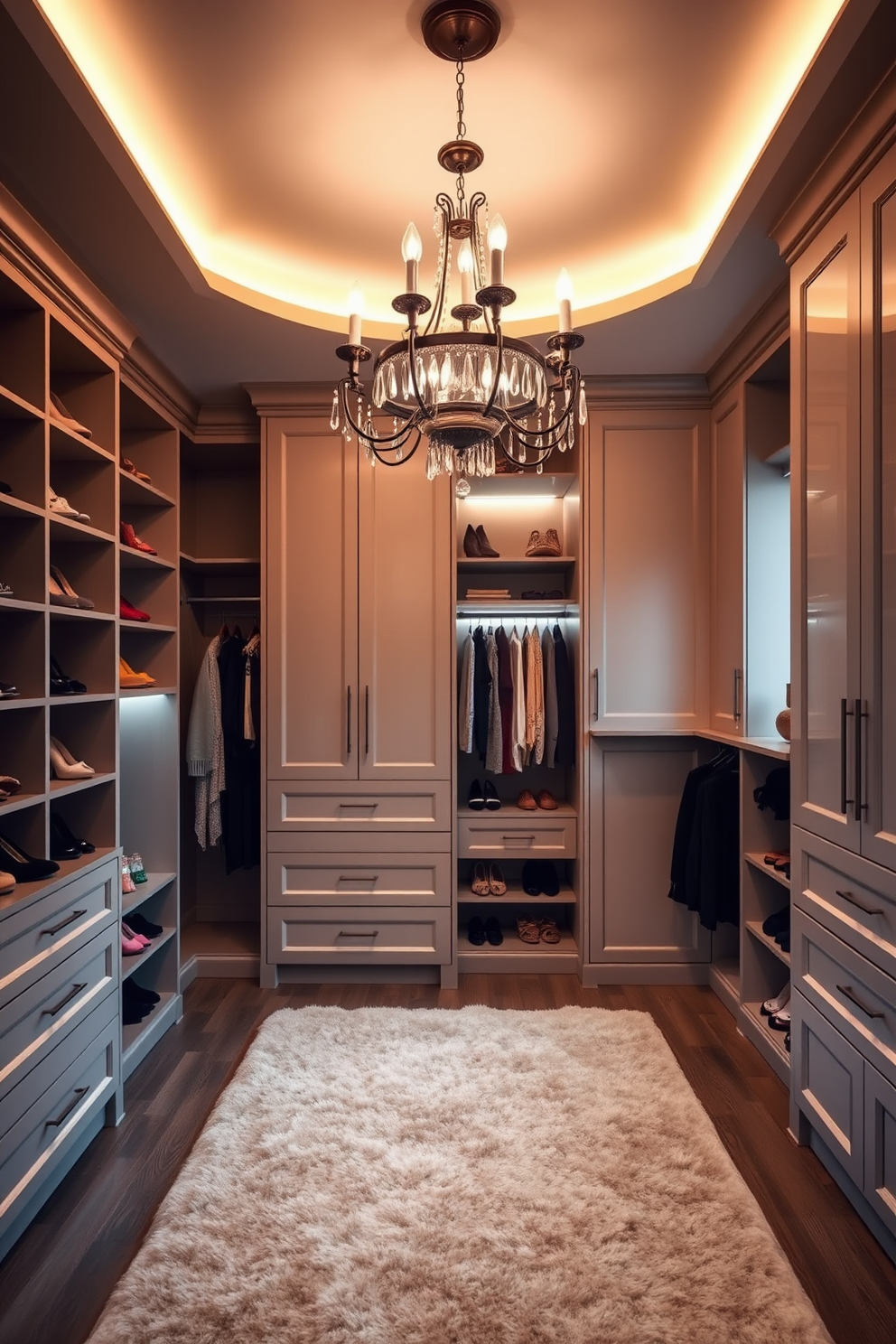 Contemporary Walk In Closet Design Ideas 7