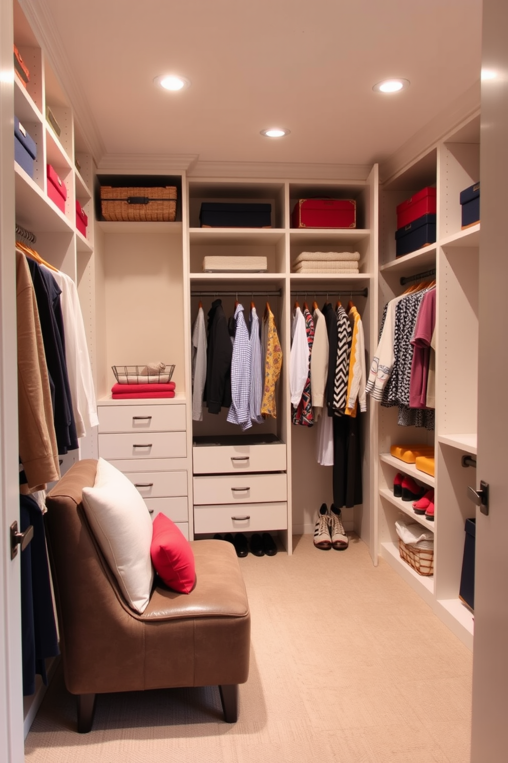 Contemporary Walk In Closet Design Ideas 8