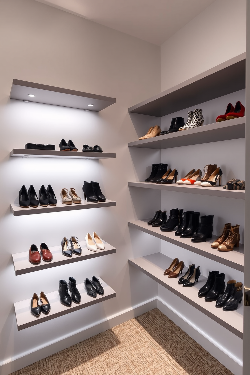 Contemporary Walk In Closet Design Ideas 9