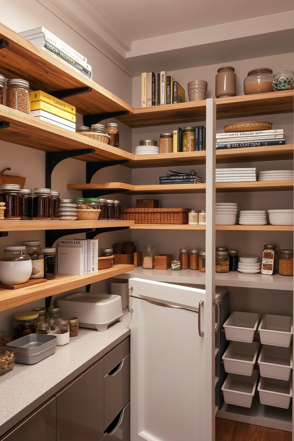 Corner Pantry Design Ideas 1