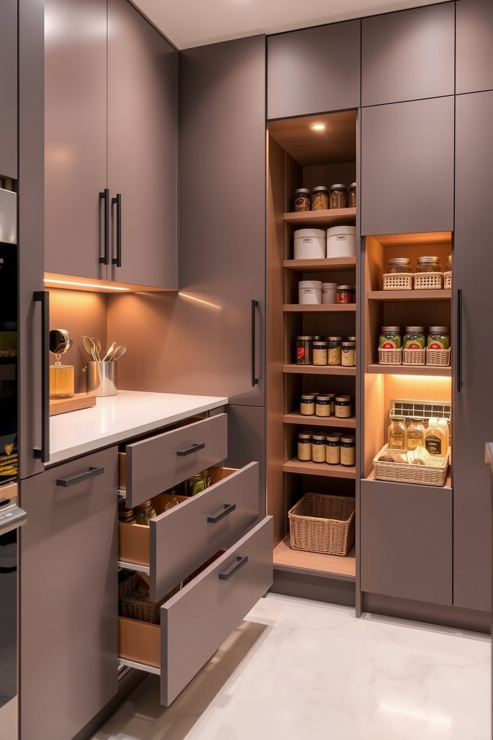 Corner Pantry Design Ideas 14