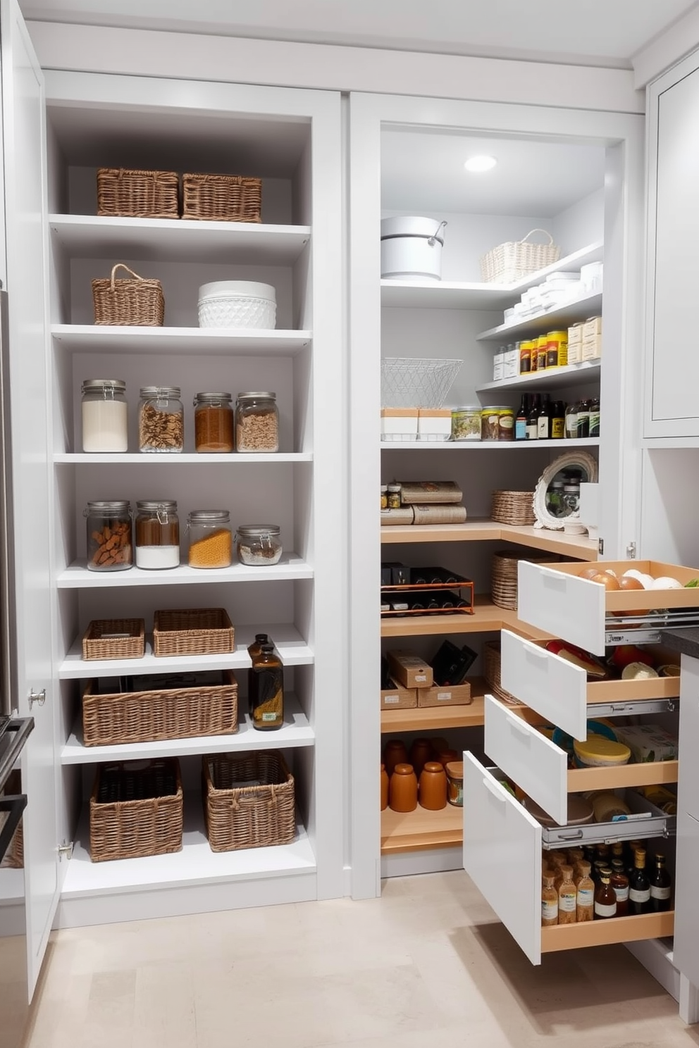 Corner Pantry Design Ideas 16