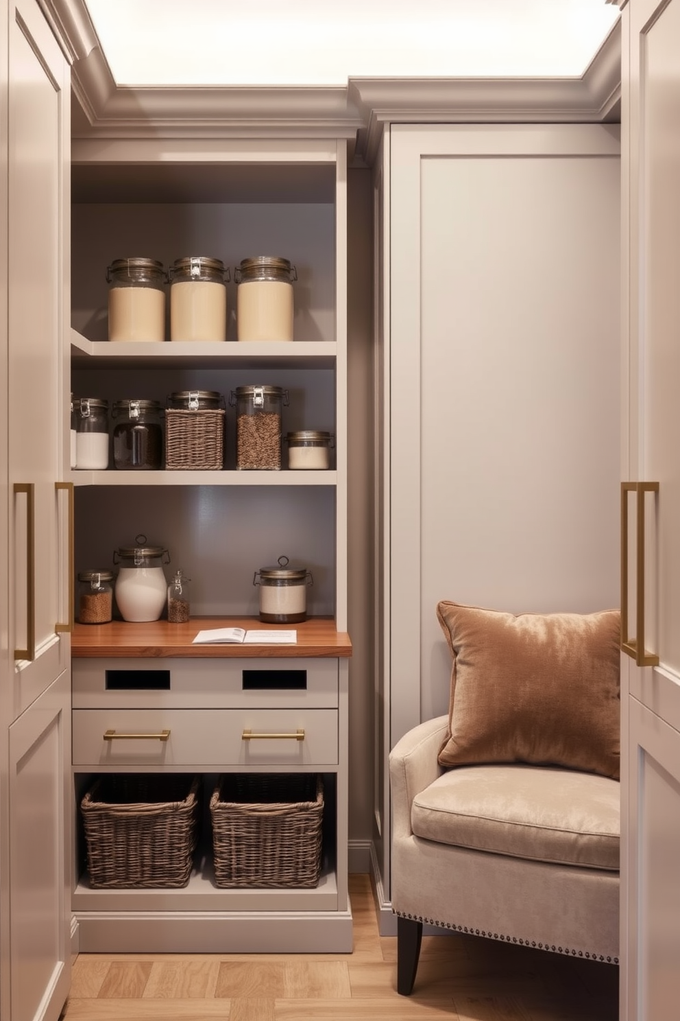 Corner Pantry Design Ideas 22